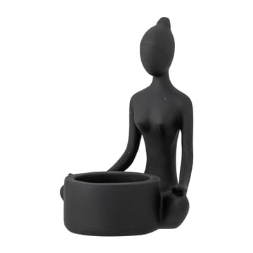 Benna waxinelichthouder 12 cm - Zwart - Bloomingville