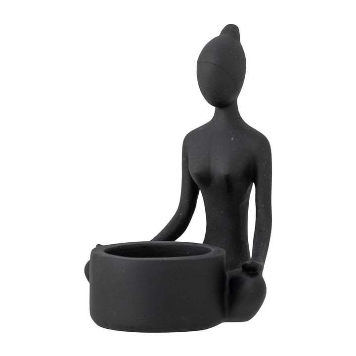 Benna waxinelichthouder 12 cm, Zwart Bloomingville
