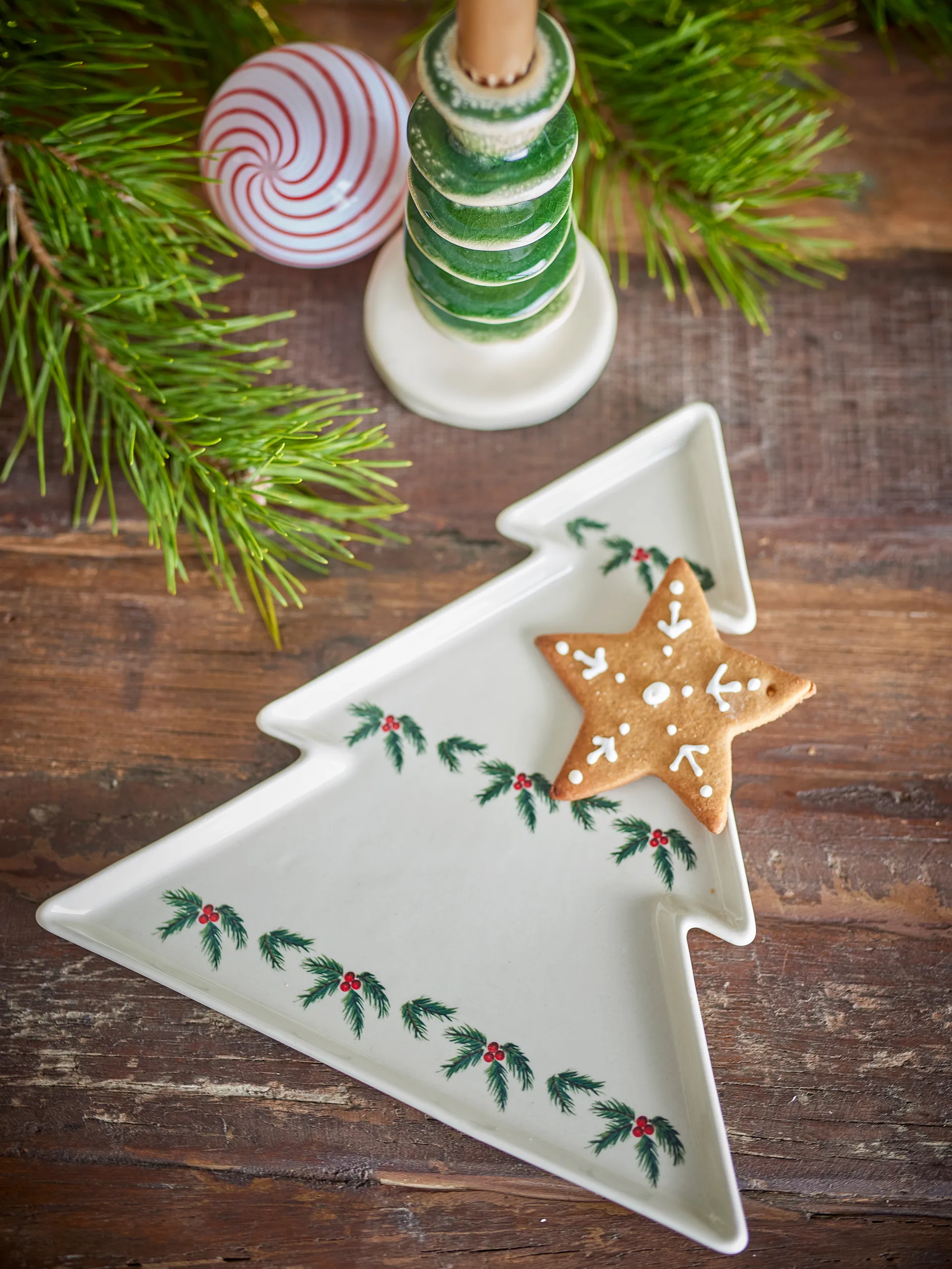 Berry serveerschotel, Wit Bloomingville