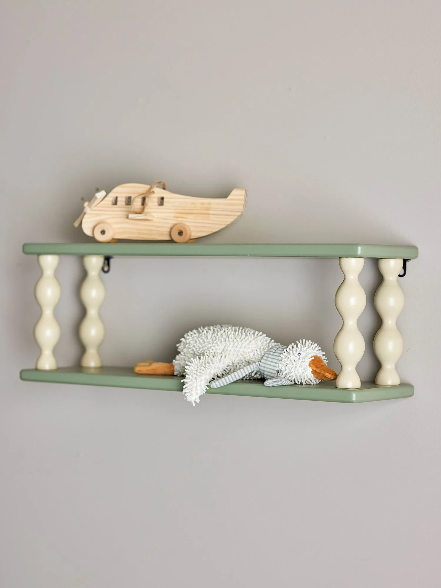 Bibiola plank 60x21,5 cm, Groen Bloomingville