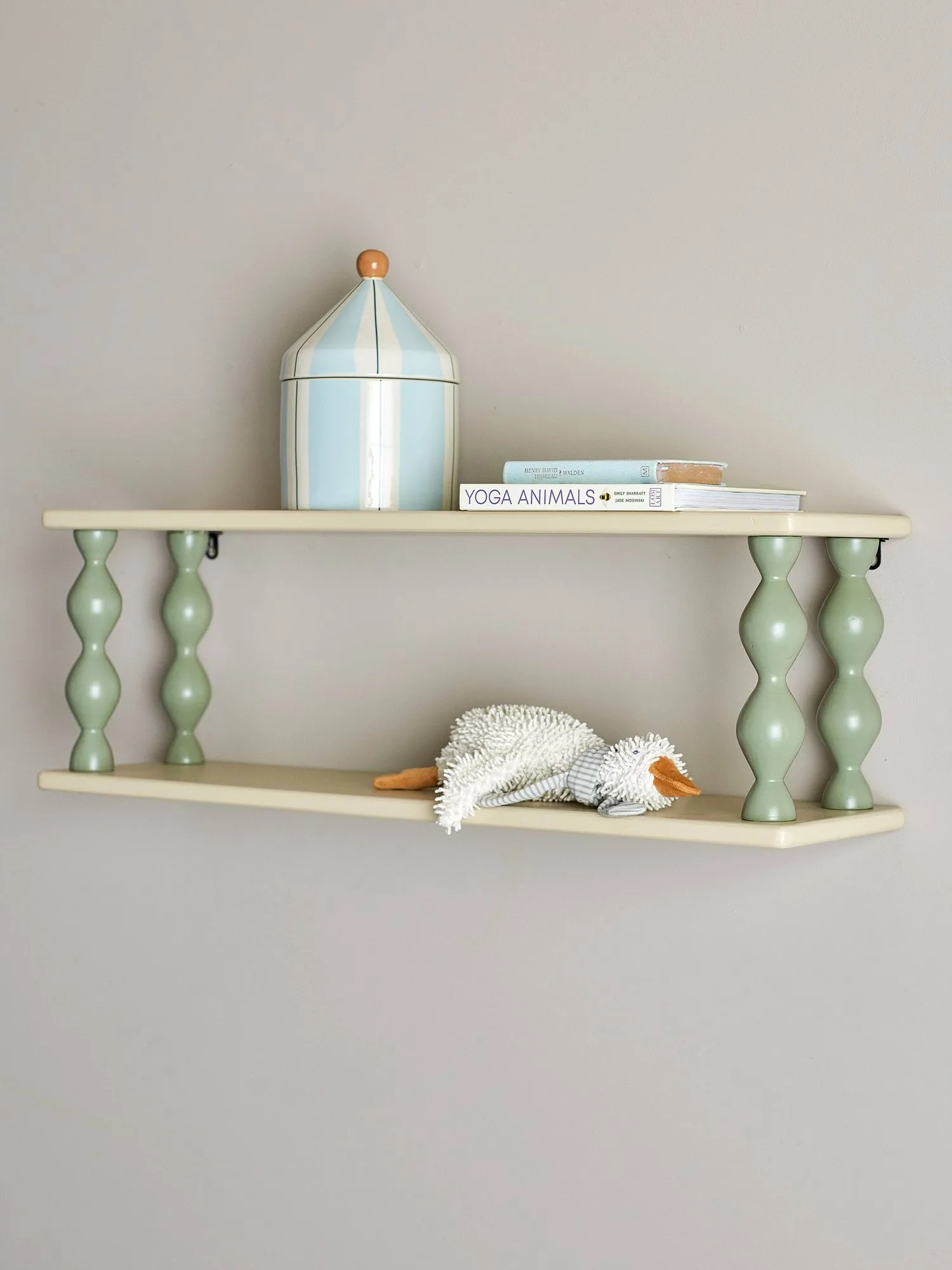 Bibiola plank 80x26 cm, Groen Bloomingville
