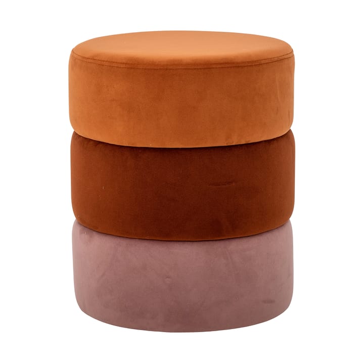 Bilbao poef �Ø37x45 cm - Orange - Bloomingville