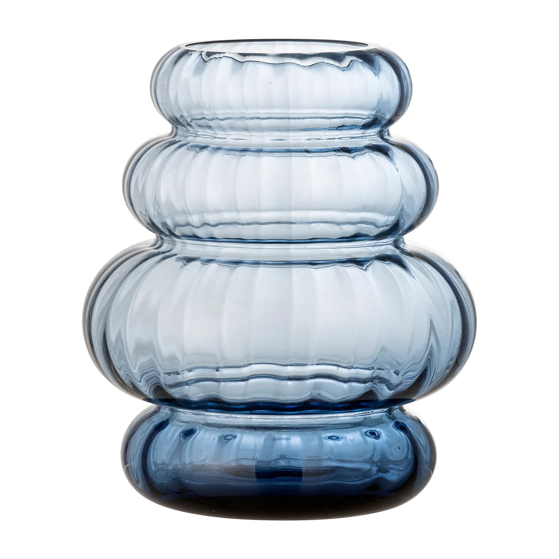 Bing vaas 21,5 cm, Blauw Bloomingville