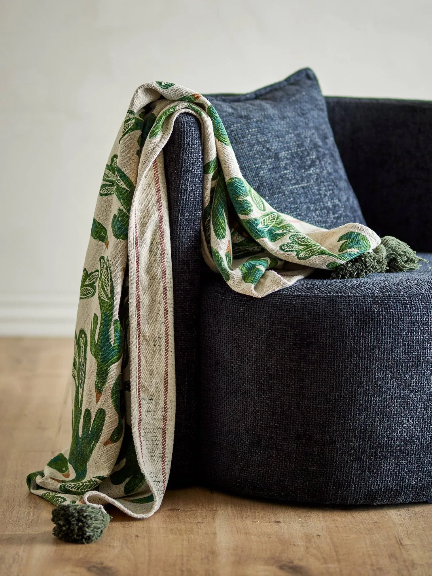 Birdliva plaid, Multicolor, 160x130 cm Bloomingville
