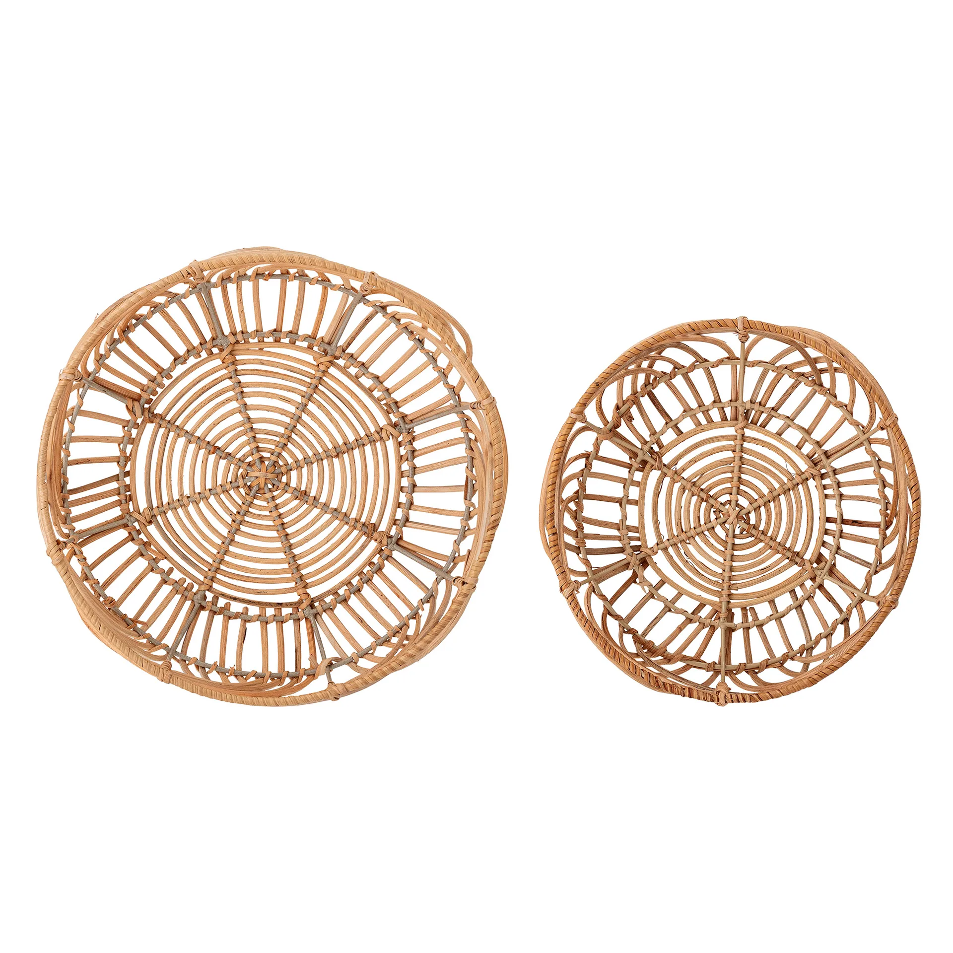 Bloomingville broodmand rotan 2-pack, Natuur Bloomingville