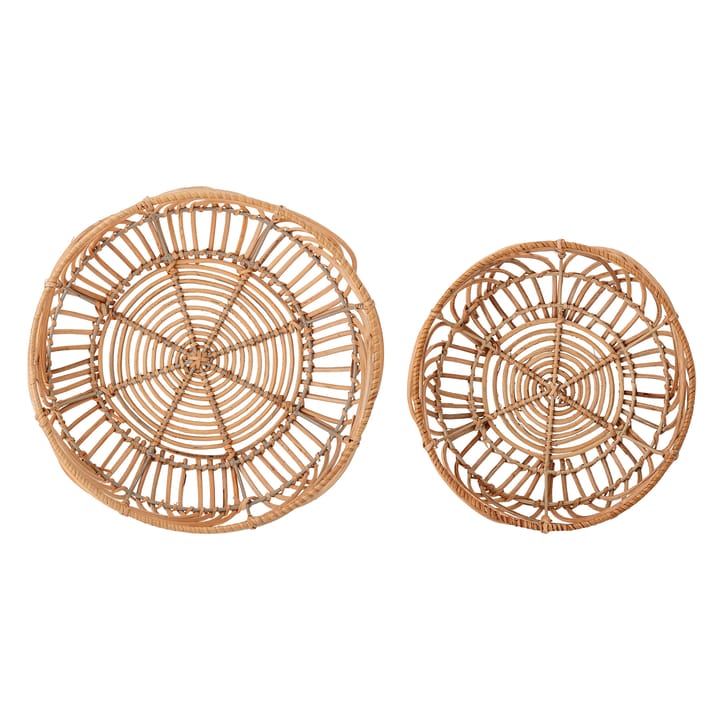Bloomingville broodmand rotan 2-pack, Natuur Bloomingville