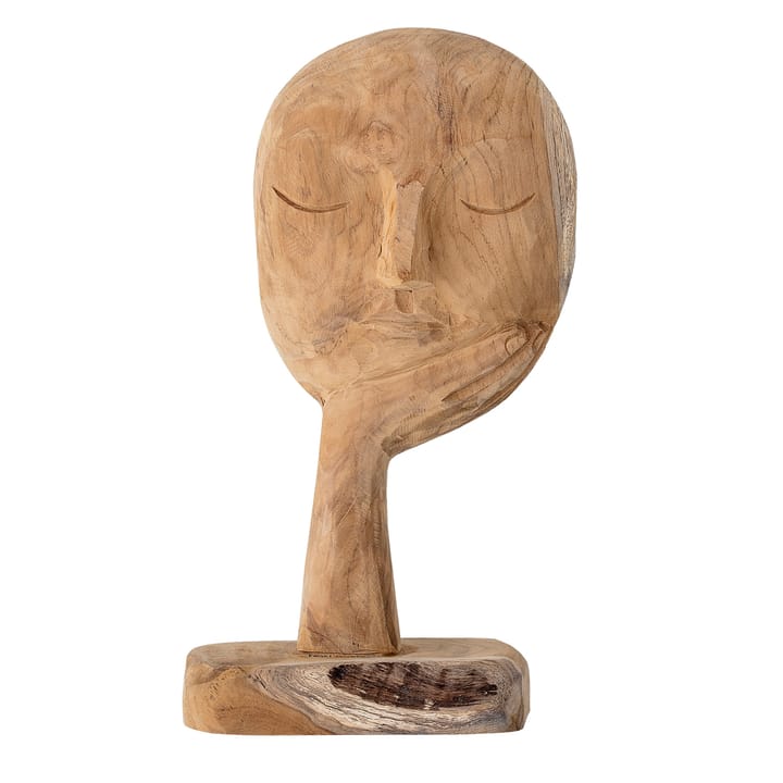 Bloomingville houten sculptuur 35 cm - Natuur - Bloomingville