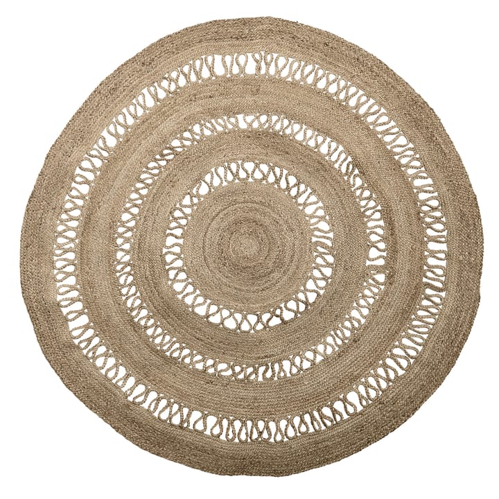 Bloomingville jute vloerkleed rond Ø182 cm - naturel - Bloomingville