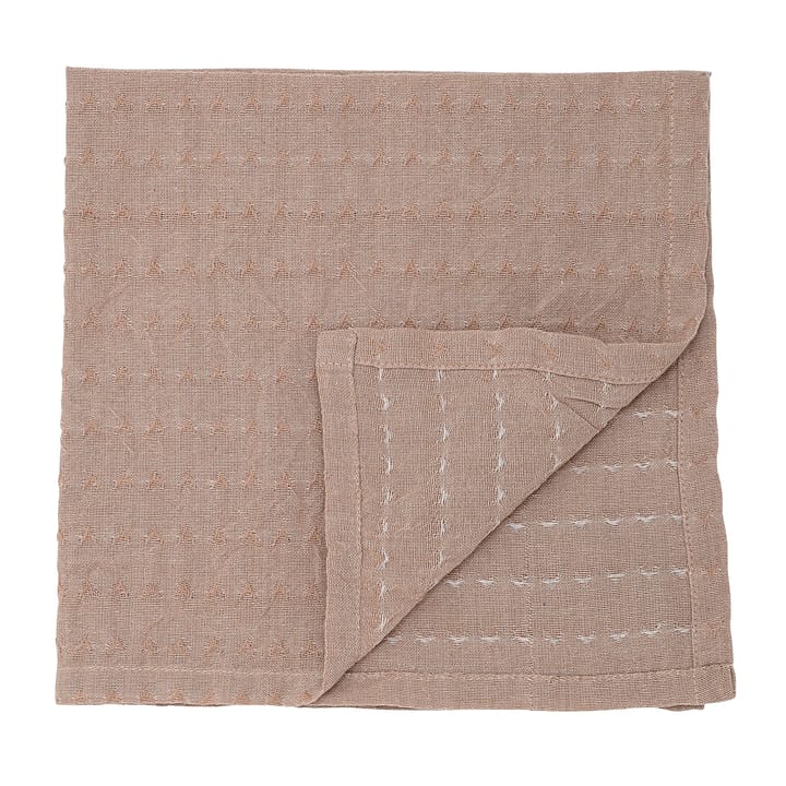 Bloomingville katoenen servet 4-pack, bruin Bloomingville
