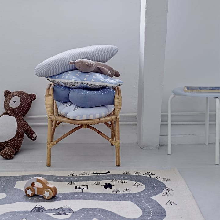 Bloomingville kids vloerkleed - wegennet, 100 x 150 cm. Bloomingville