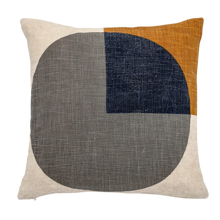 Bloomingville kussen cirkel-vierkant 40x40 cm, Multi Bloomingville
