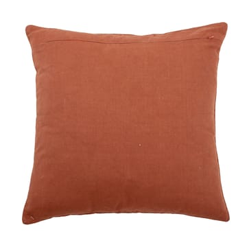 Bloomingville kussen met geweven patroon 45x45 cm - Rood - Bloomingville