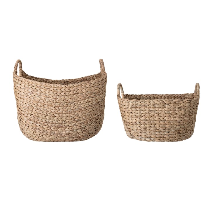Bloomingville mand waterhyacint 2-pack, naturel (beige) Bloomingville