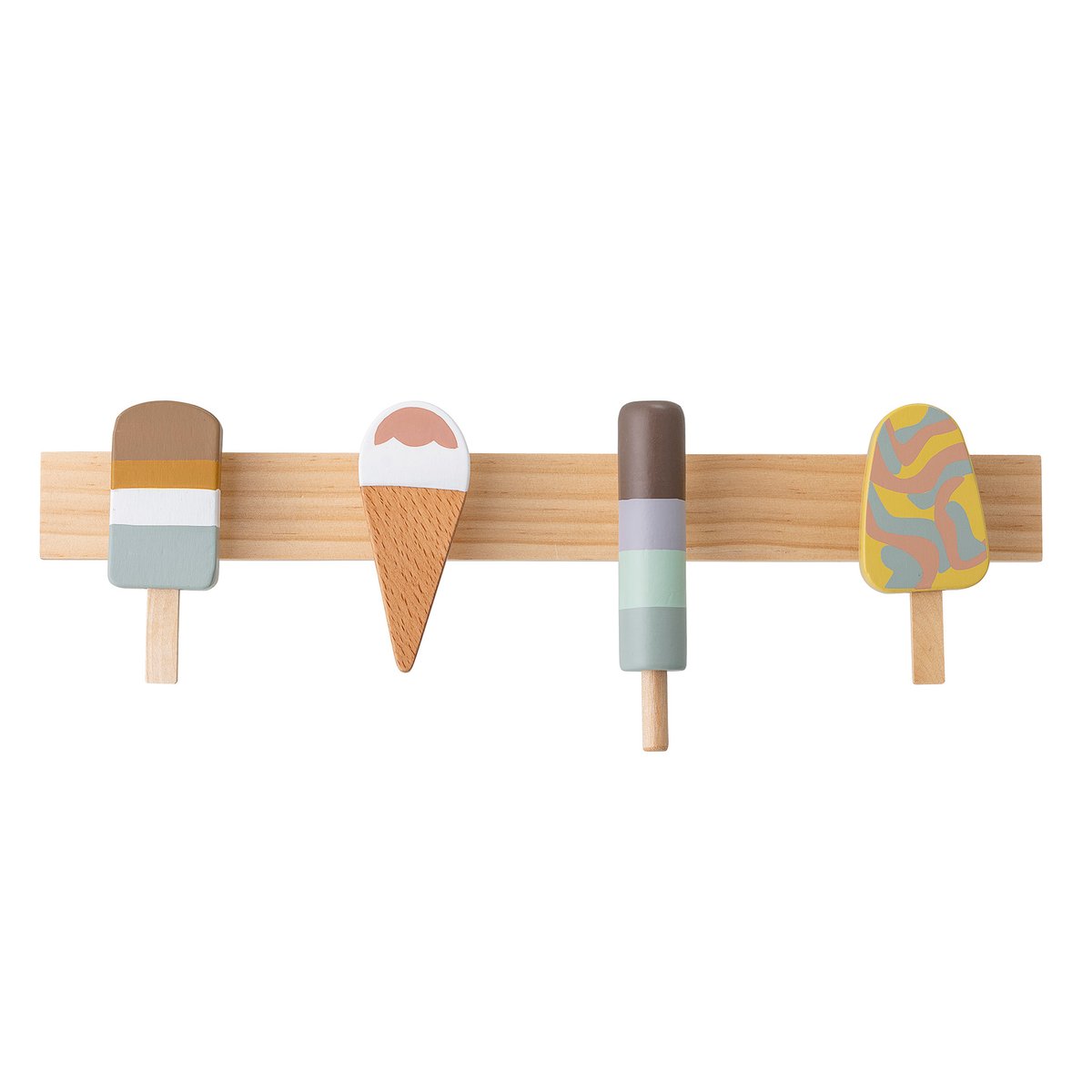 Bloomingville Mini kapstok Multi | Scandinavisch Interieur | Kinderkamer interieuraccessoires | Multi