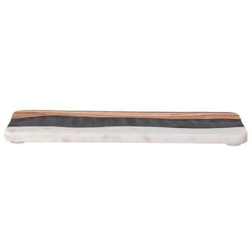 Bloomingville snijplank marmer-hars-acacia - 18x39,5 cm - Bloomingville