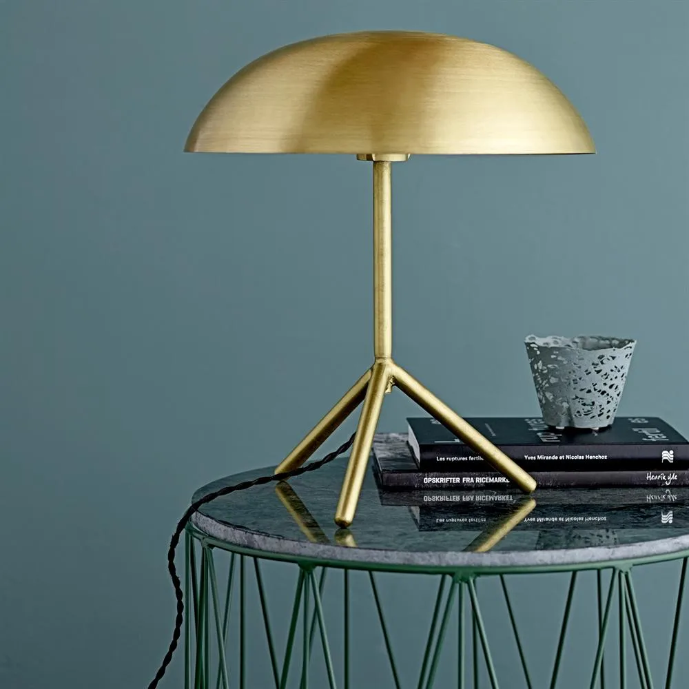 Bloomingville tafellamp met voet, goud Bloomingville