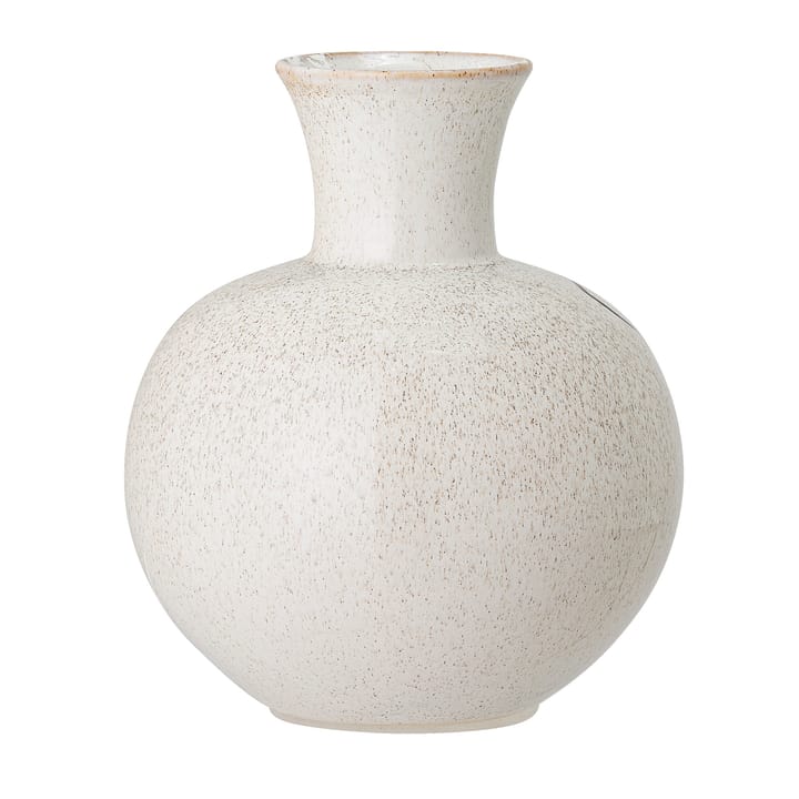 Bloomingville vaas handgeschilderd 22,5 cm, Wit Bloomingville