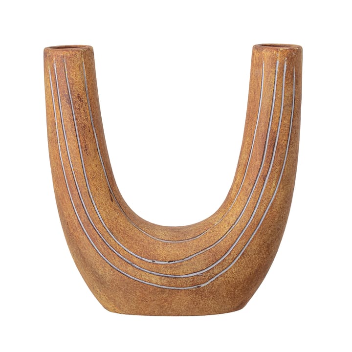 Bloomingville vaas terracotta 26 cm - Bruin - Bloomingville