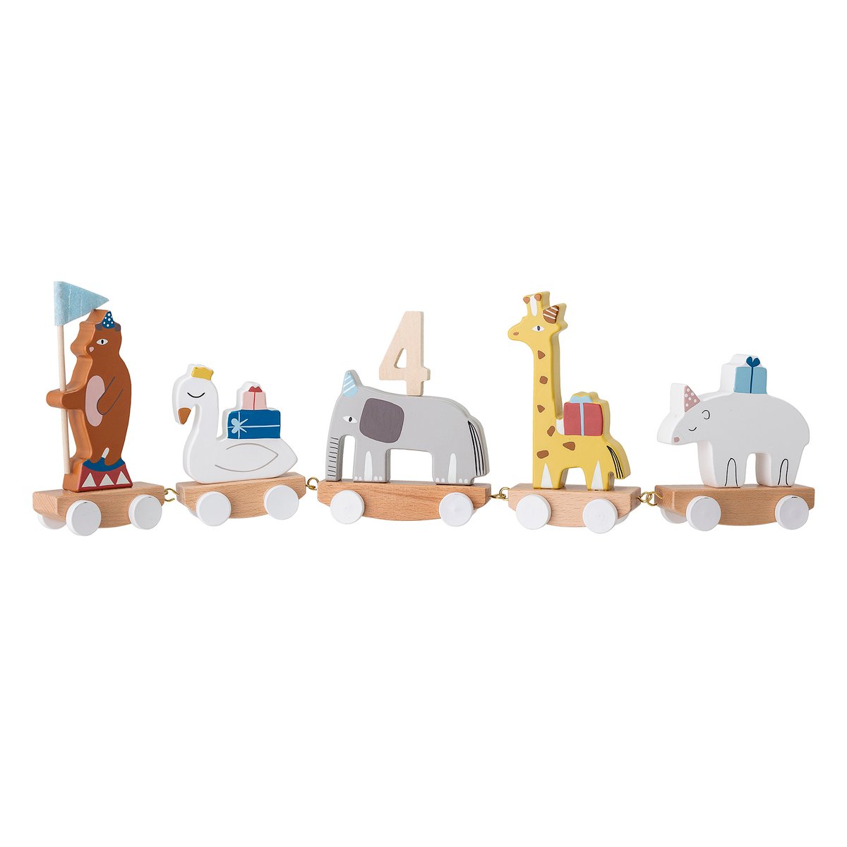 Bloomingville verjaardagstrein Multi | Scandinavisch Interieur | Kinderkamer interieuraccessoires | Multi