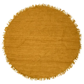 Bloomingville vloerkleed jute Ø 150 cm - Goud - Bloomingville
