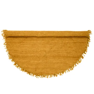 Bloomingville vloerkleed jute Ø 150 cm - Goud - Bloomingville