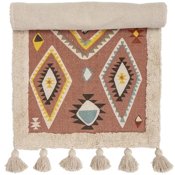 Bloomingville vloerkleed met kwastjes 120x65 cm - Multi - Bloomingville