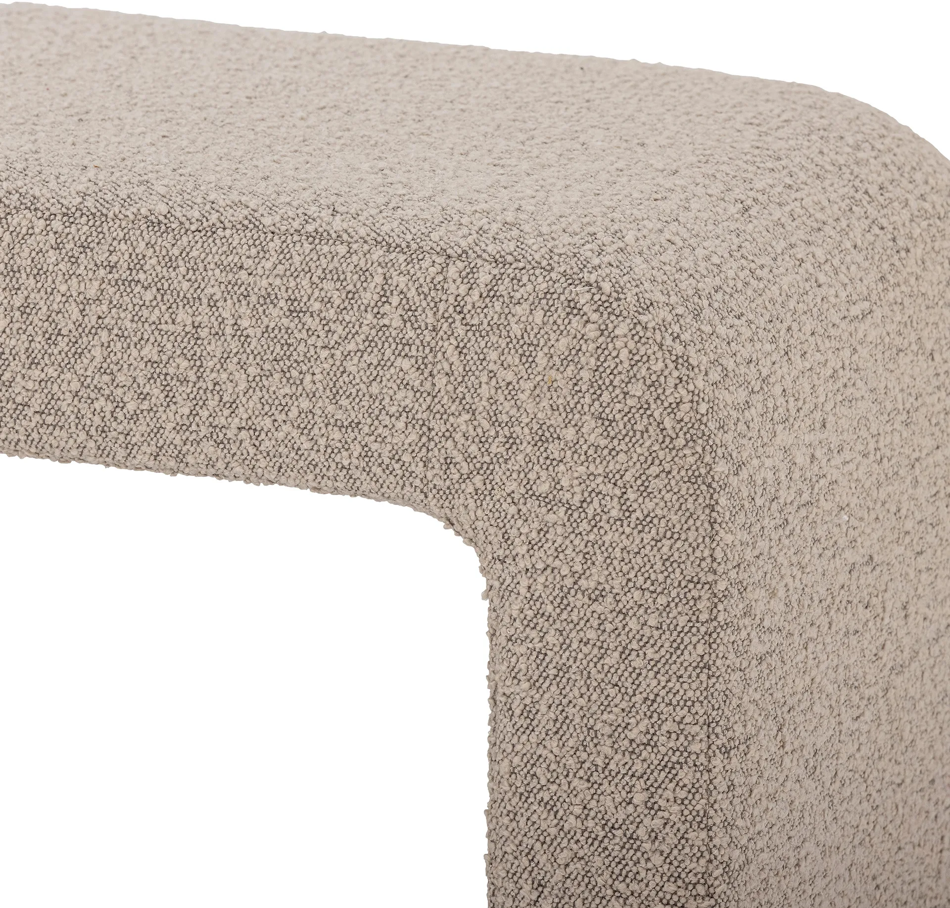 Bobbie poef 70x40x45 cm, Natuur Bloomingville