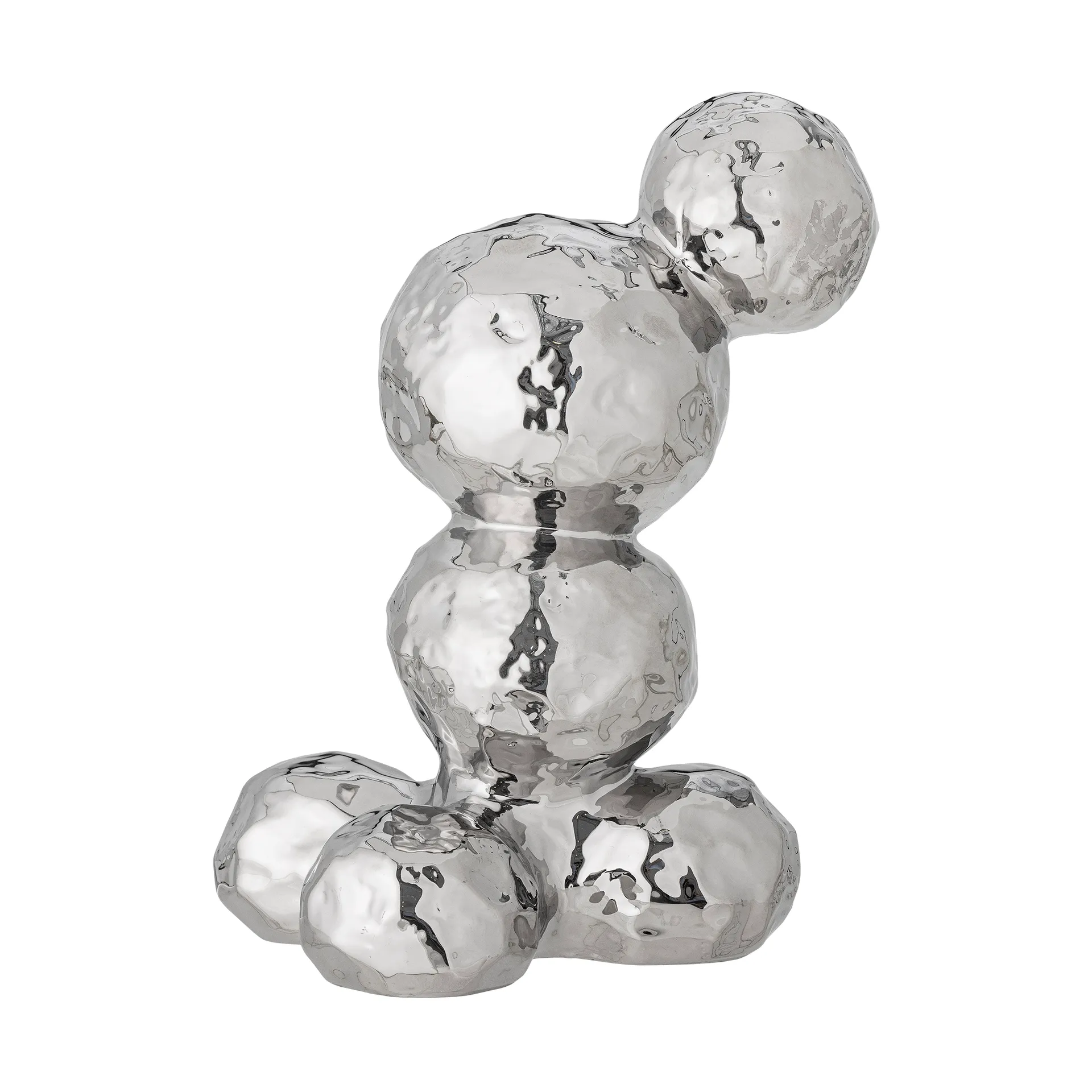 Bobby sculptuur, Zilverkleurig Bloomingville