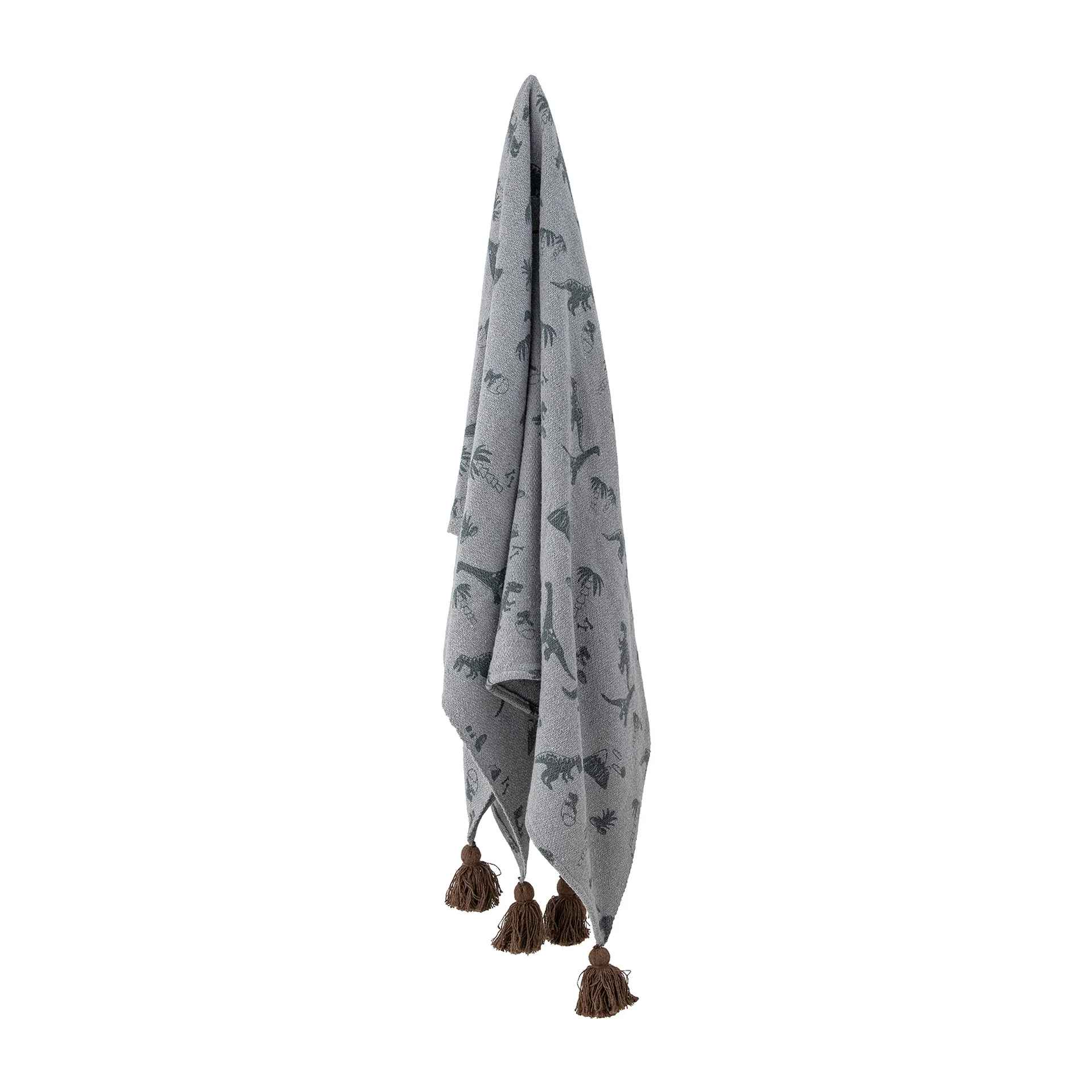 Bongo plaid 130x160 cm, Blauw Bloomingville