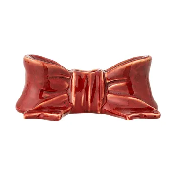 Bow kandelaar - Rood, 11,5 cm - Bloomingville