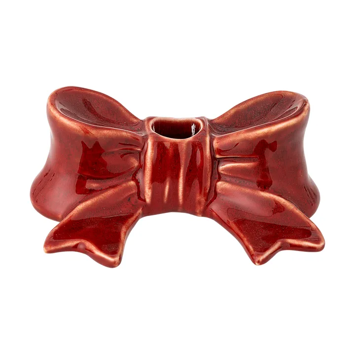 Bow ljusstake - Rood, 11,5 cm - Bloomingville