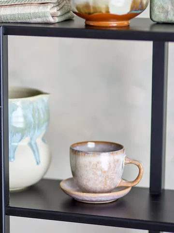 Brenta kopje met schotel 4-pack - Roos - Bloomingville