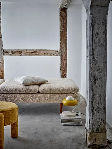 Bruno kruk Ø42 cm - Geel - Bloomingville