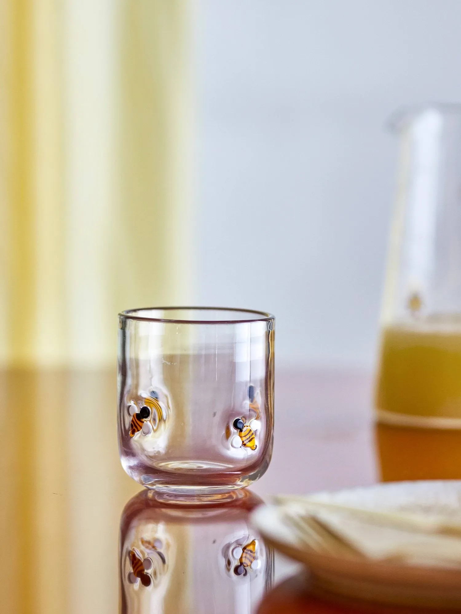 Buzz drinkglas, Transparant, 2-delig Bloomingville