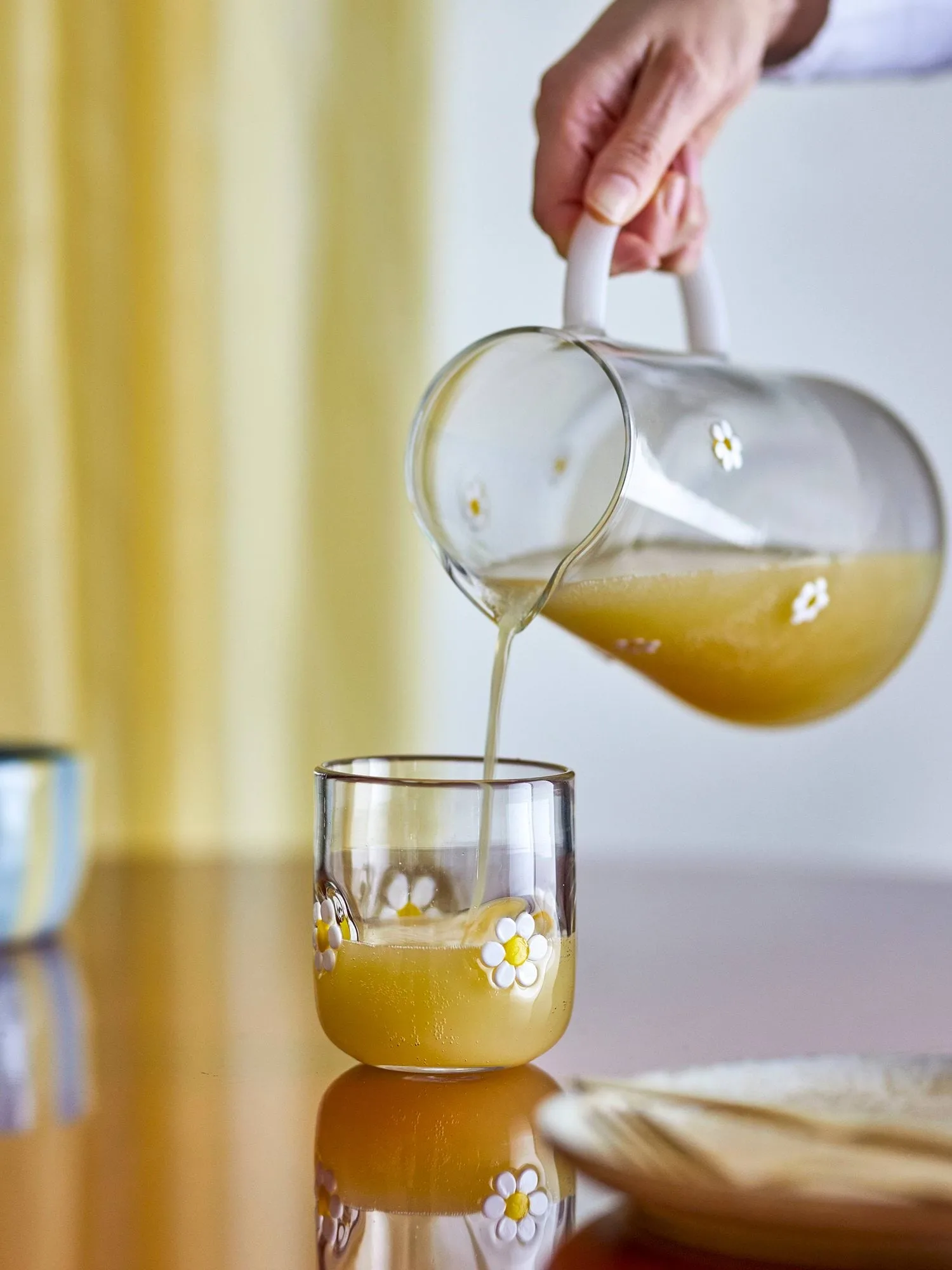 Buzz drinkglas, Transparant, 2-delig Bloomingville
