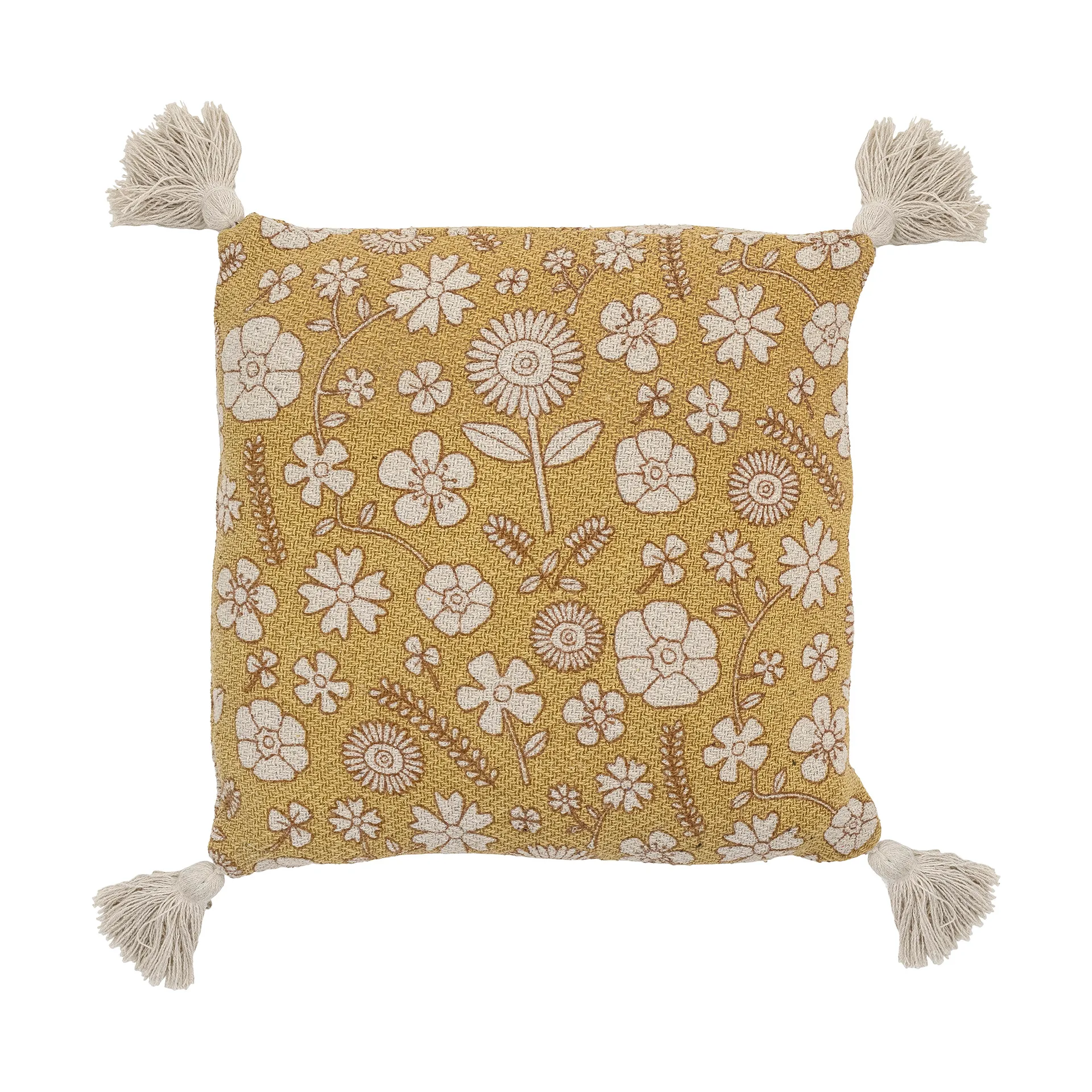 Camille kussen 40x40 cm, Geel Bloomingville