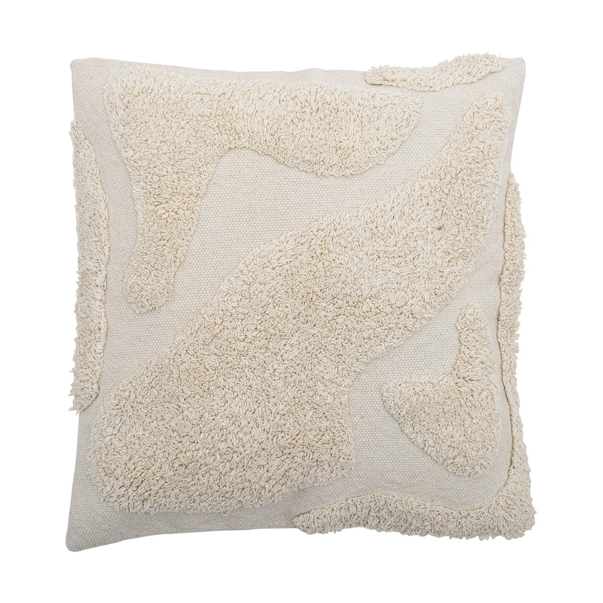 Bloomingville Canelli kussen 50x50 cm Nature | Scandinavisch Interieur | Kussens | Wit