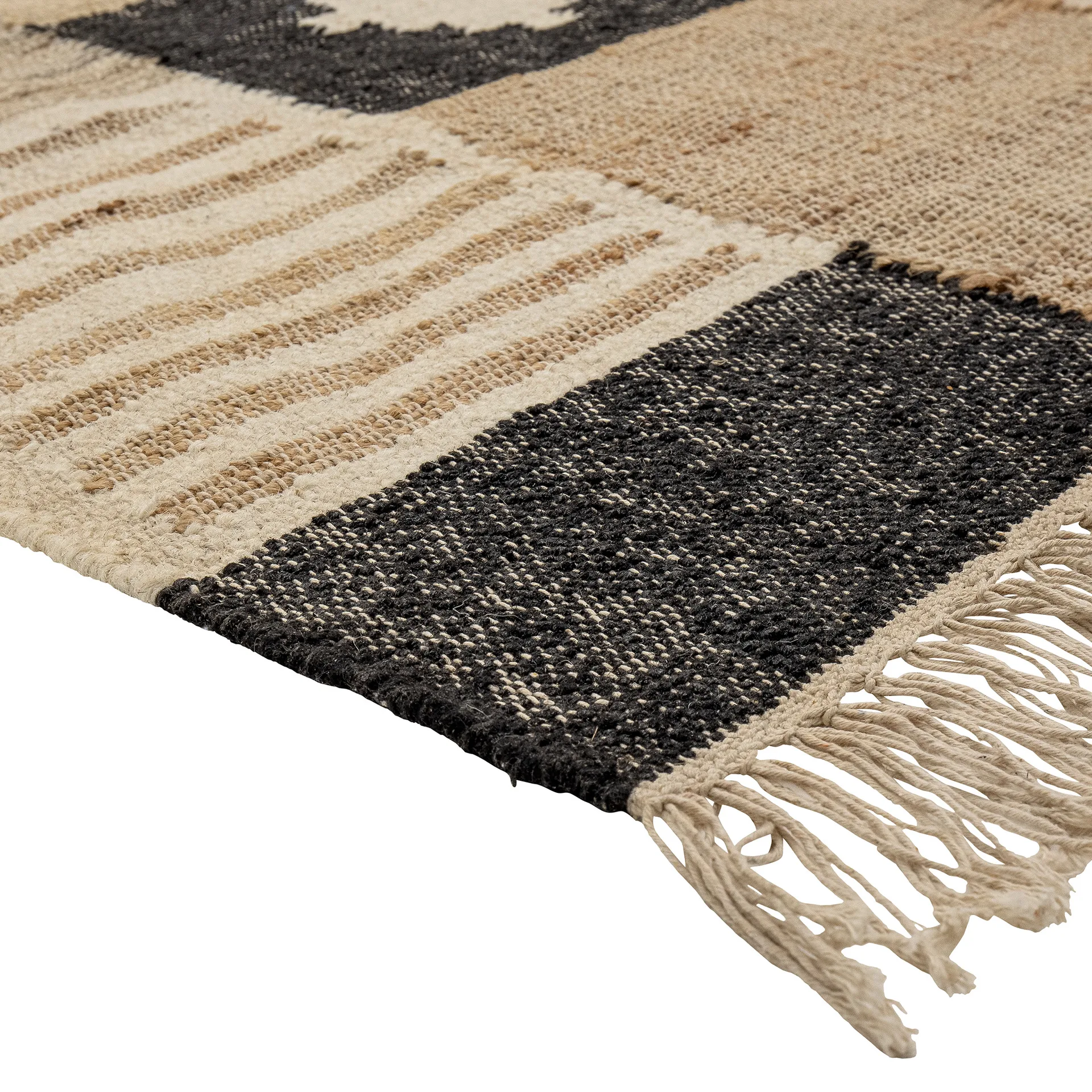 Cansel tapijt 150x245 cm, Wol-jute Bloomingville