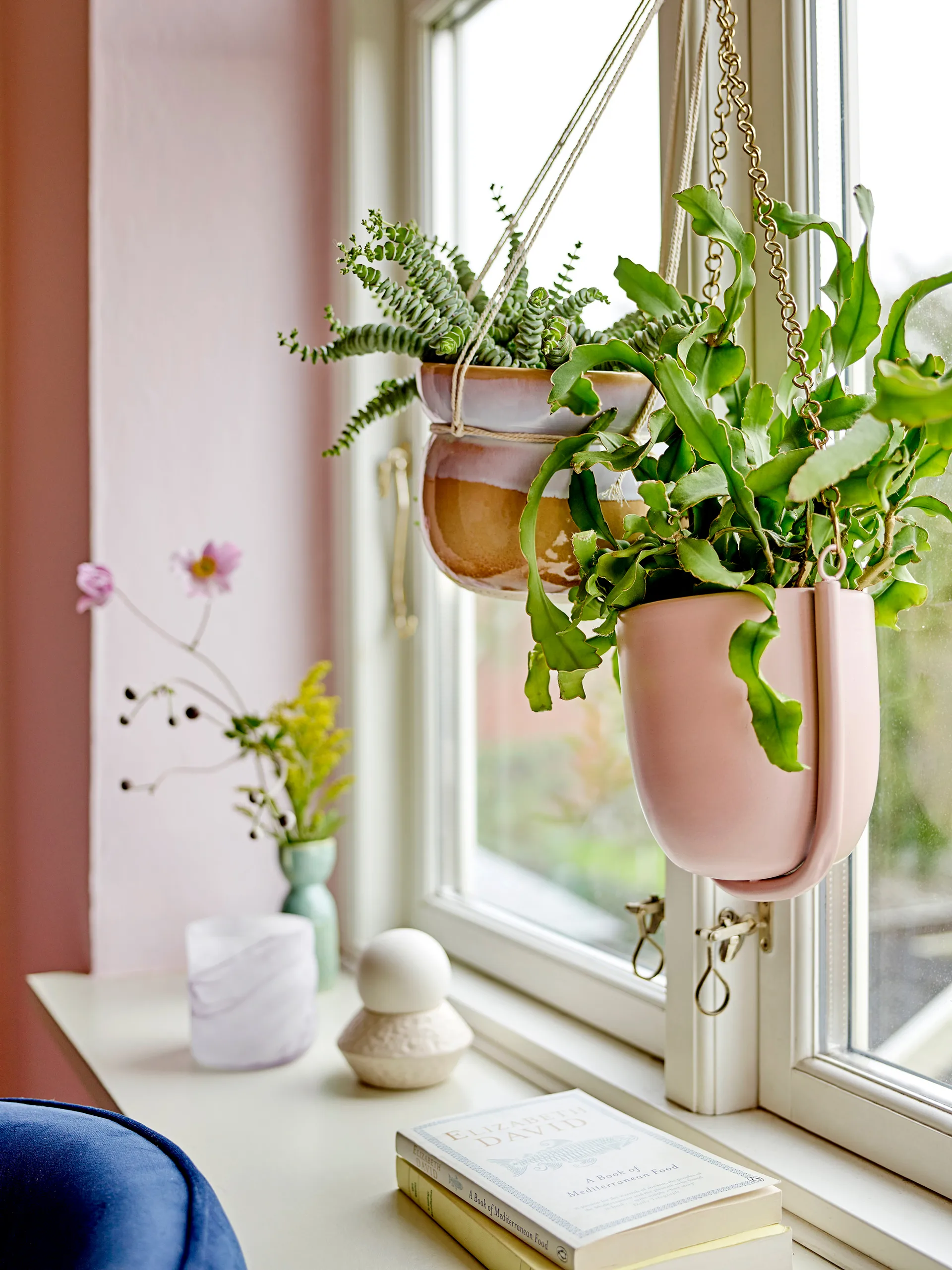 Capella draagbare tafellamp Ø10x11 cm, White single Bloomingville