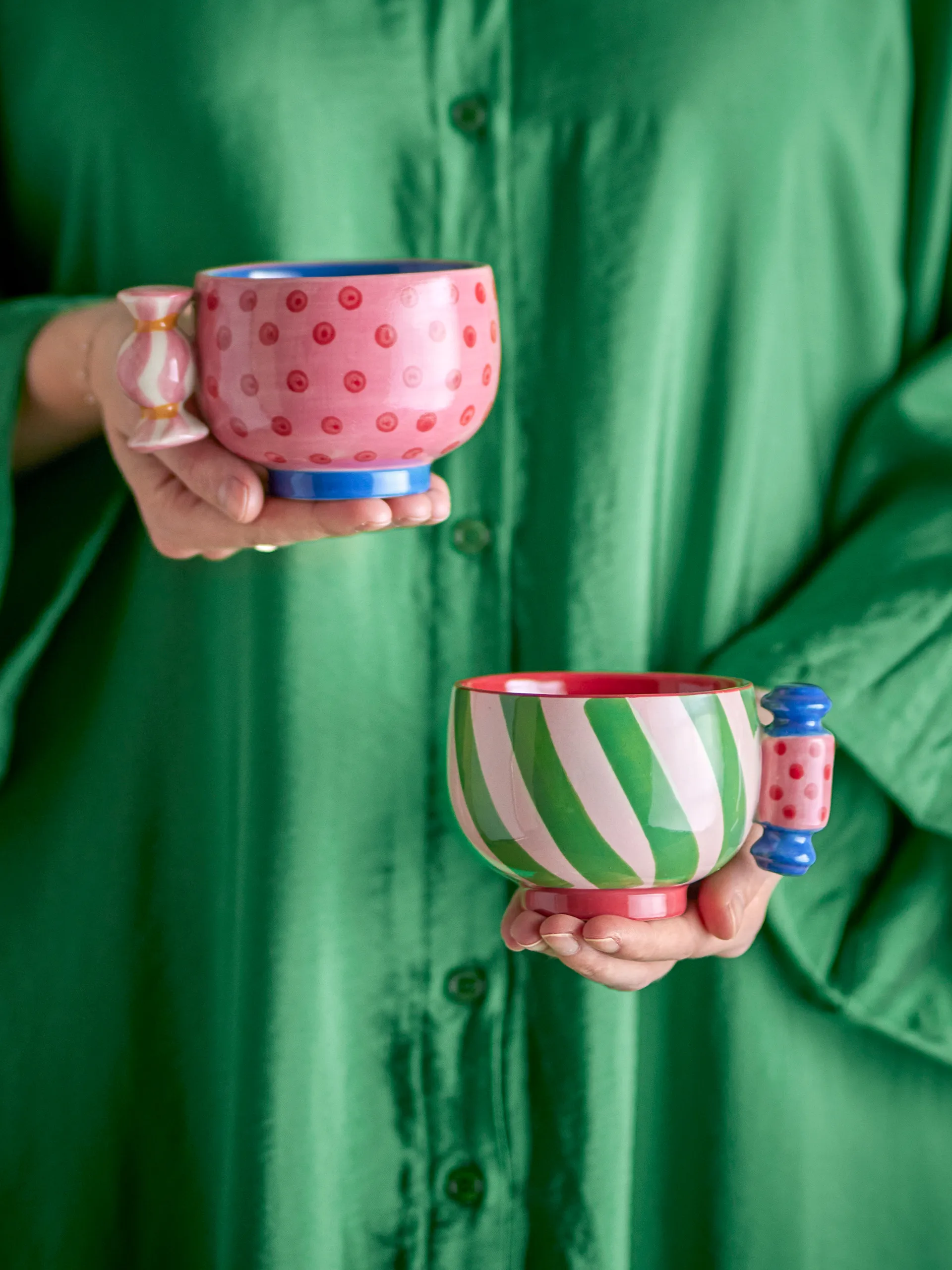 Caramella kop 25 cl 2 delen, Roze Bloomingville