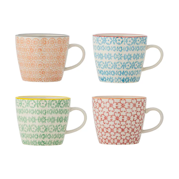 Carla mok - Multi, 4-pack - Bloomingville