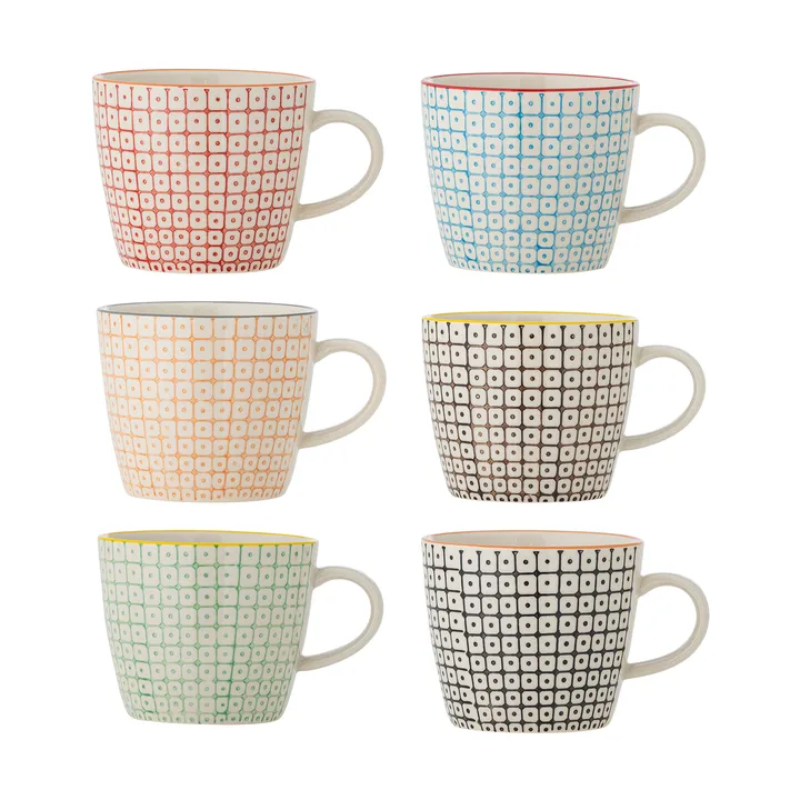 Carla mok - Multi, 6-pack - Bloomingville