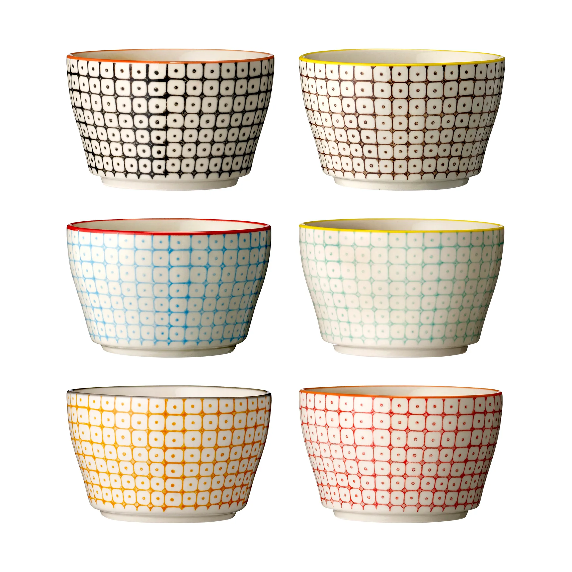 Carla schaal 11 cm 6-pack,  Bloomingville