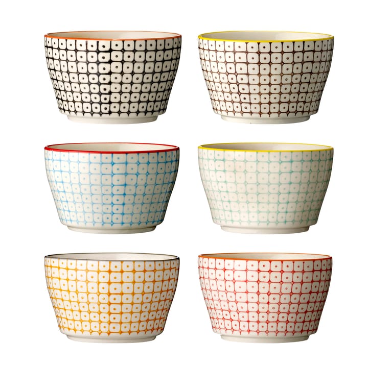 Carla schaal 11 cm - 6-pack - Bloomingville