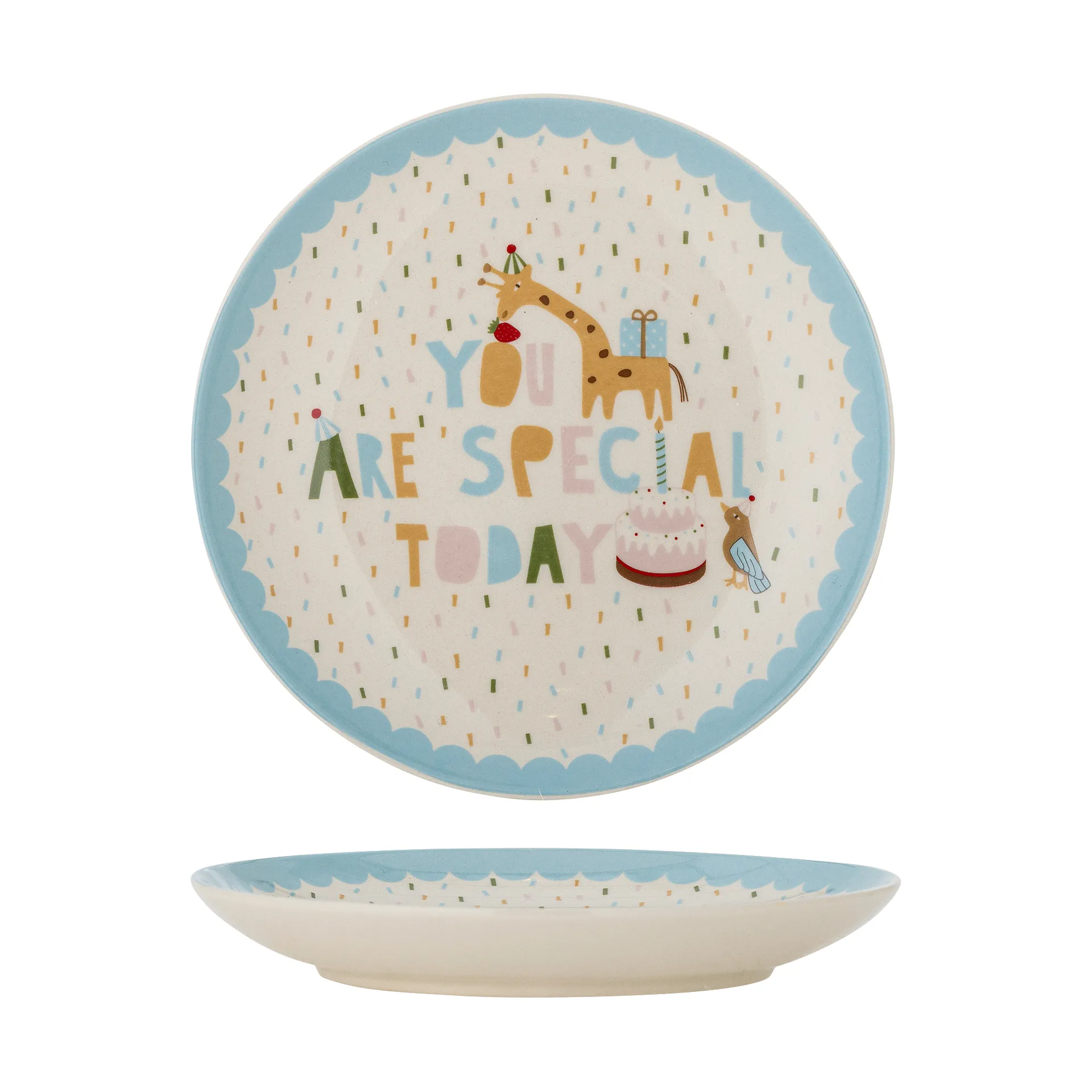 Celebrate bord Ø16 cm, Blauw Bloomingville