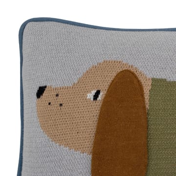 Charlie kussen 30x60 cm - Blauw - Bloomingville