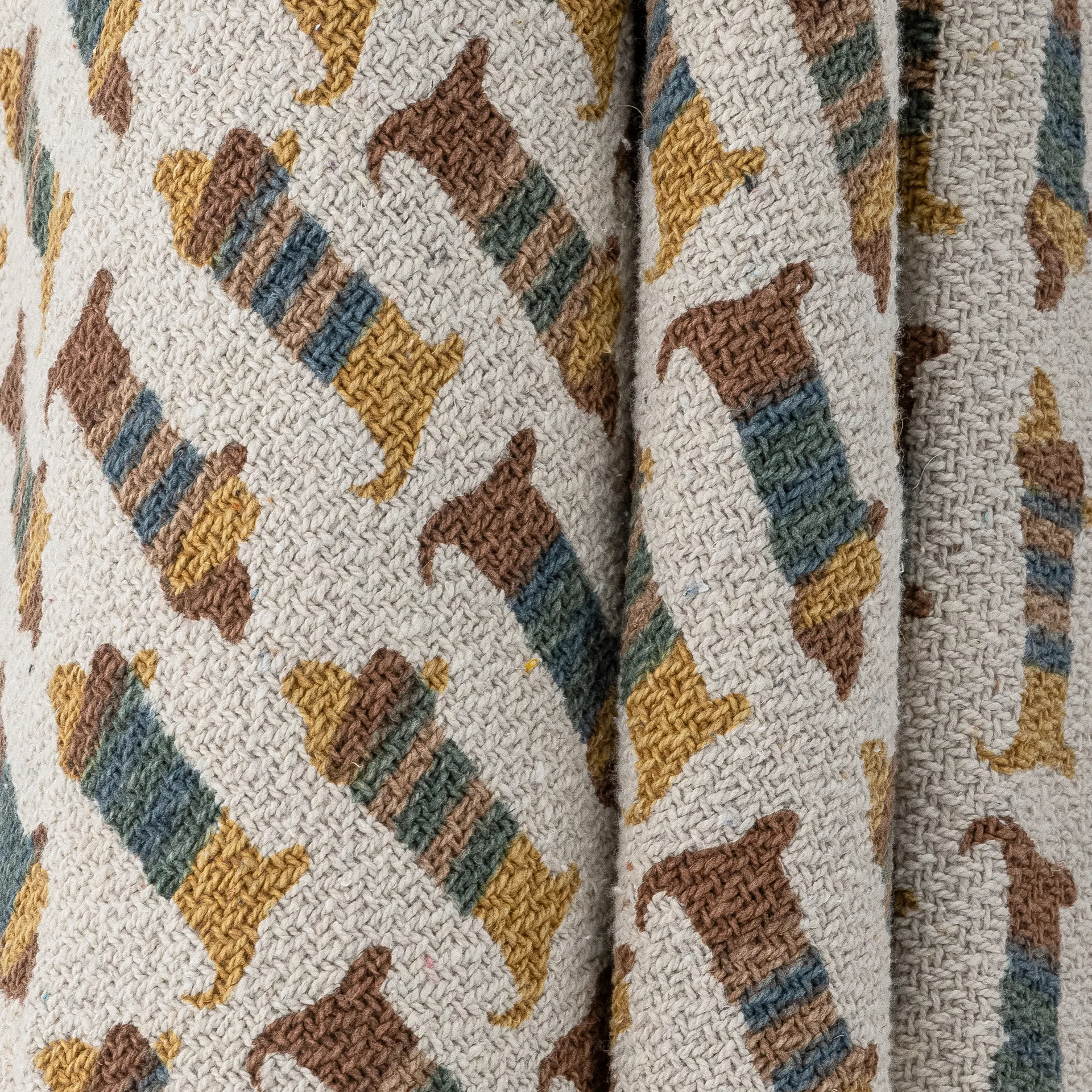 Charlie plaid 130x160 cm, Bruin Bloomingville