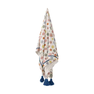 Cherry katoenen plaid 160x130 cm - Roos - Bloomingville