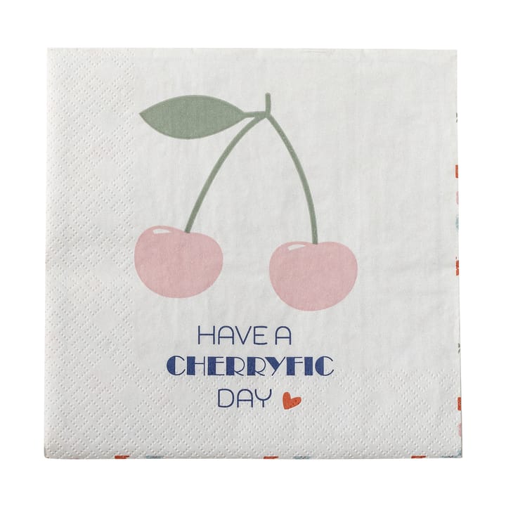 Cherry papieren servetten 20-pack, Rose Bloomingville