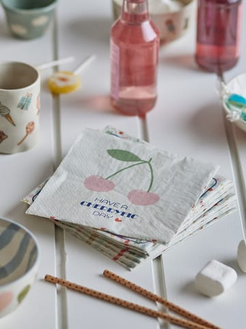 Cherry papieren servetten 20-pack - Rose - Bloomingville